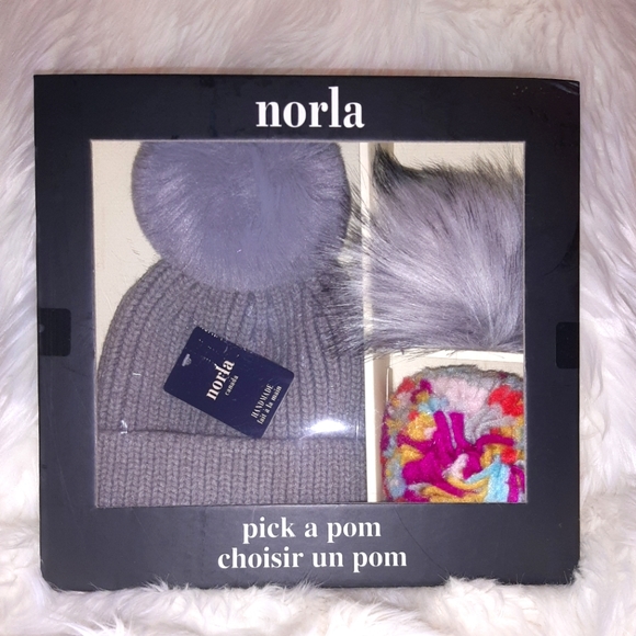 Norla Canada Accessories - 🆕️Norla Canada "Pick-a-Pom" Beanie  NWT